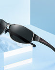 Square Men's Polarized Sunglasses A649