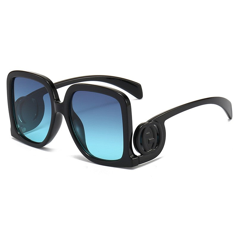 Large Frame Square Sunglasses