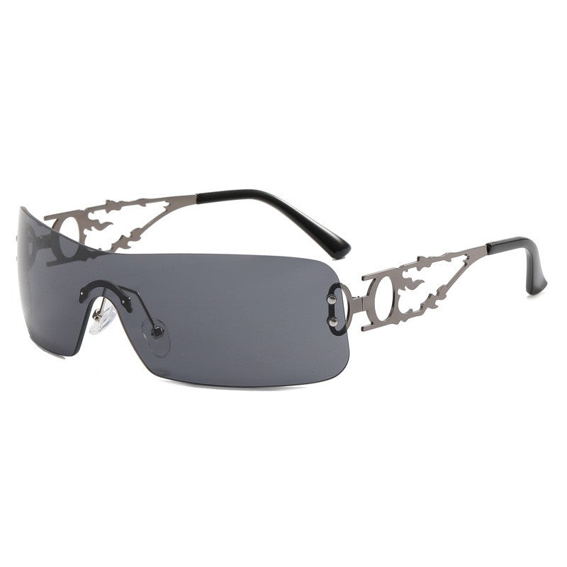 Y2K Rimless Skeleton Sunglasses