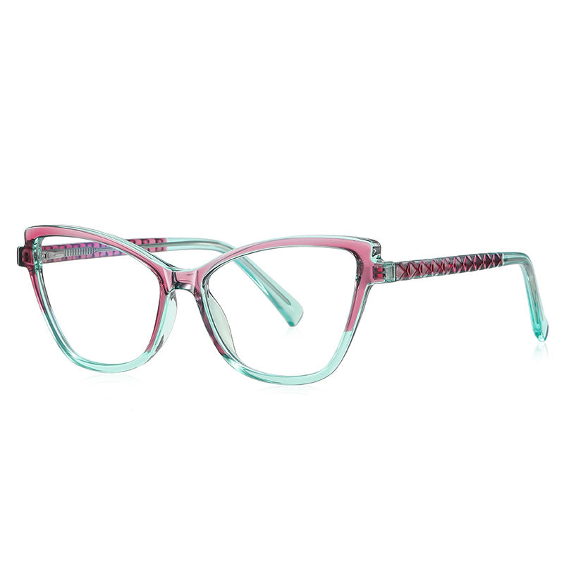 TR90 Colorful Cat&#39;s Eye Small Frame Glasses