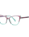 TR90 Colorful Cat's Eye Small Frame Glasses