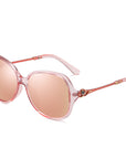 Women's Diamond Studded Polarized Color Changing Sunglasses A644