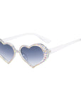 Diamond Heart Sunglasses