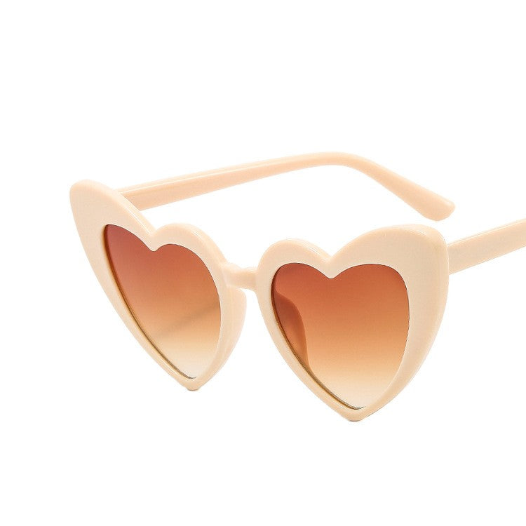 Love Sunglasses &amp; Peach Heart Sunglasses 5716