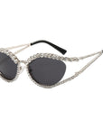 Diamond Cutout Y2K Sunglasses