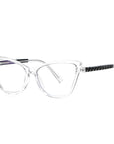 TR90 Colorful Cat's Eye Small Frame Glasses