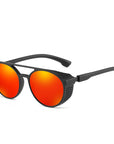 Polarized Round Frame Sunglasses
