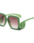 Large Frame Square Sunglasses