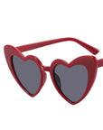 Love Sunglasses & Peach Heart Sunglasses 5716