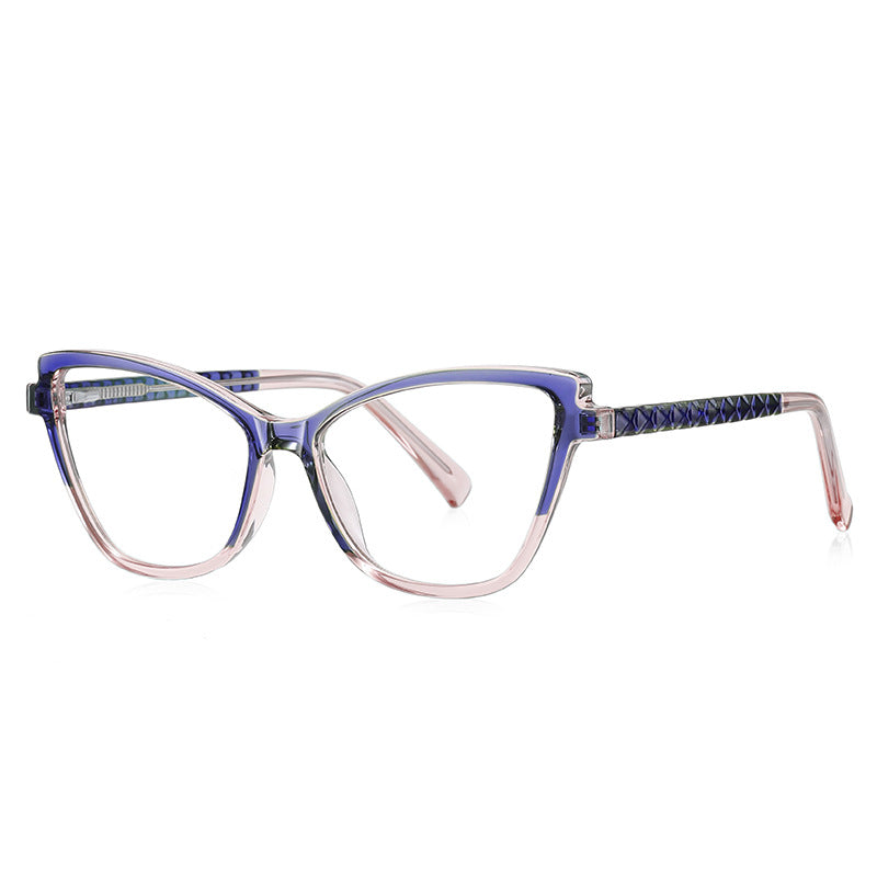 TR90 Colorful Cat&#39;s Eye Small Frame Glasses