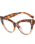 Cat Eye Rivet Optical Frame