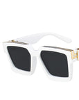 Men's Square Large Frame Sunglasses