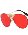 Metal Bee Sunglasses