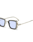 Men's Retro Thick Edge Metal Sunglasses