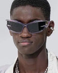 Y2K Exaggerated Future Style Sunglasses