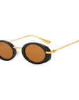 Small Frame Oval Sunglasses