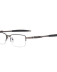 Men's Metal Half Frame Glasses