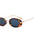 Small Frame Oval Sunglasses