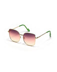 Women's Metal Retro Sunglasses