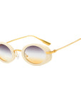 Small Frame Oval Sunglasses